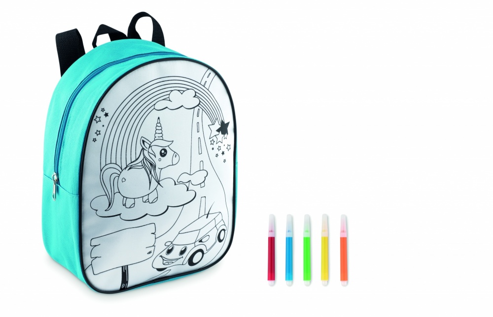 Logotrade promotional merchandise image of: Backpack with 5 markers