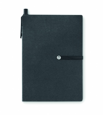 Logo trade corporate gifts picture of: Notebook w/pen & memo pad