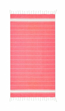 Logo trade promotional merchandise image of: Beach towel cotton  180 gr/m²