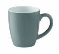 Ceramic coloured mug 290 ml, Grey