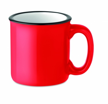 Logo trade promotional merchandise image of: Ceramic vintage mug 240 ml