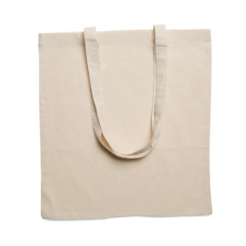 Logo trade promotional giveaway photo of: 140gr/m² cotton shopping bag