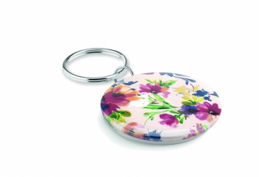 Logotrade promotional merchandise image of: Small pin button key ring Tukums