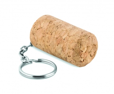 Logotrade promotional gift image of: Wine cork key ring Sigulda