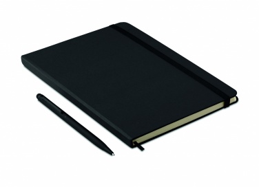 Logo trade promotional products image of: A5 notebook w/stylus 72 lined