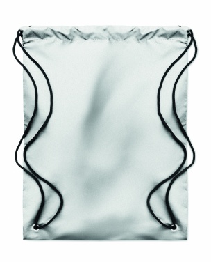 Logotrade promotional gift image of: High reflective drawstring bag