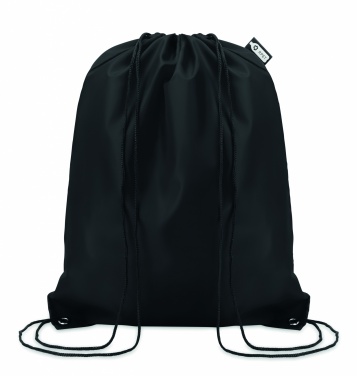 Logotrade corporate gift picture of: 190T RPET drawstring bag