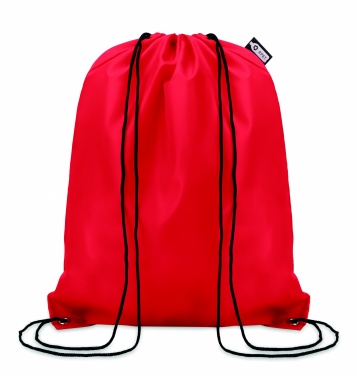 Logo trade corporate gifts picture of: 190T RPET drawstring bag