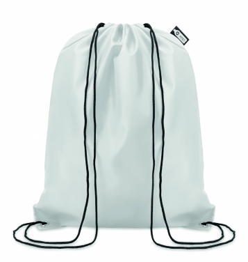 Logo trade advertising products image of: 190T RPET drawstring bag