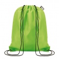 190T RPET drawstring bag, Lime