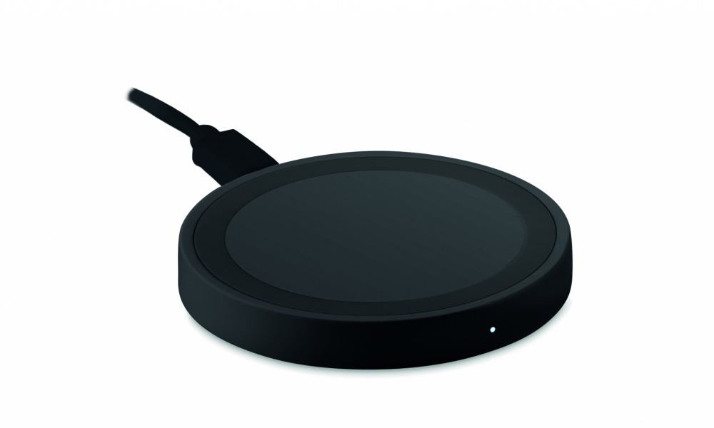 Logo trade promotional giveaways picture of: Small wireless charger 5W