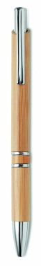 Logo trade corporate gift photo of: Bamboo automatic ball pen