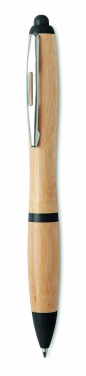 Logotrade promotional giveaways photo of: Ball pen in ABS and bamboo