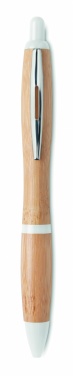 Logotrade promotional product image of: Ball pen in ABS and bamboo