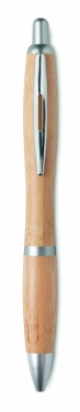 Logotrade advertising product picture of: Ball pen in ABS and bamboo