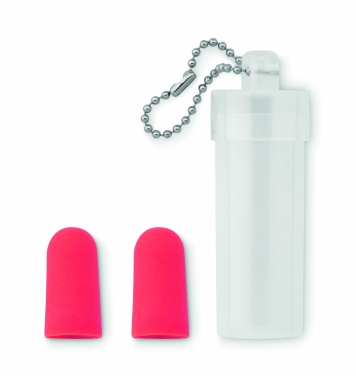 Logo trade promotional gifts picture of: Earplug set in plastic tube