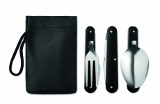 3-piece camping utensils set