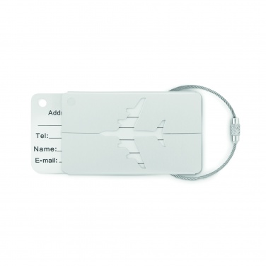 Logotrade promotional merchandise image of: Aluminium luggage tag