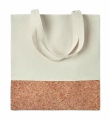 140gr/m² cotton shopping bag, Beige