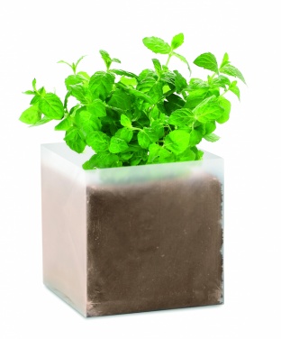 Logo trade advertising products picture of: Compost with seeds "MINT"