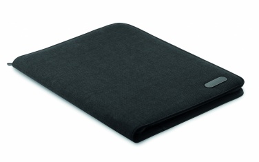 Logo trade corporate gift photo of: A4 conference folder zipped