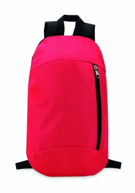 Logo trade promotional giveaways image of: Backpack with front pocket