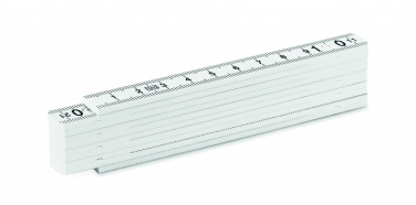 Logotrade promotional giveaway picture of: Folding ruler 1m