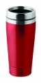 Double wall travel cup, Red