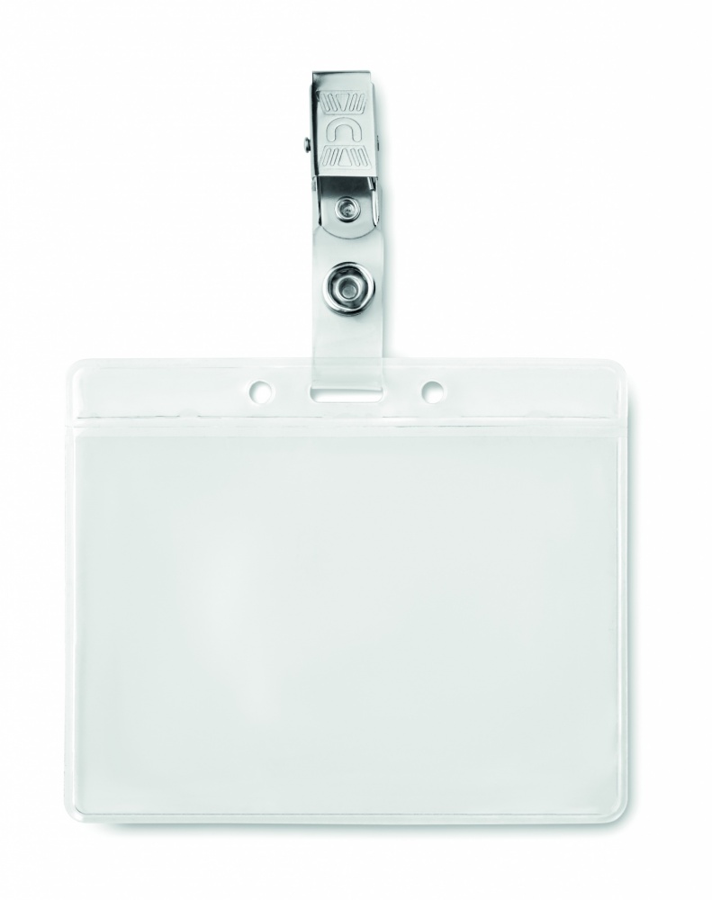 Logotrade promotional merchandise picture of: PVC badge holder