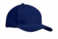 Brushed heavy cotton 6 panel Ba, Blue