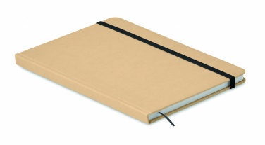 Logotrade promotional product picture of: A5 recycled notebook 80 lined