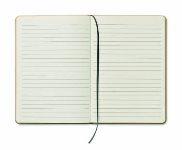 Logo trade corporate gift photo of: A5 recycled notebook 80 lined