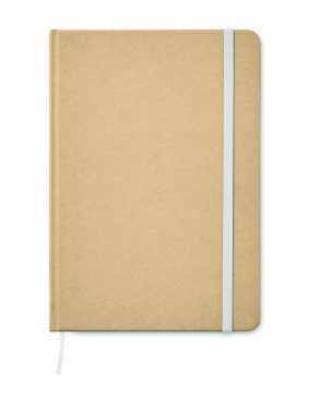 Logo trade corporate gifts image of: A5 recycled notebook 80 lined