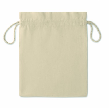 Logo trade promotional items image of: Medium Cotton draw cord bag