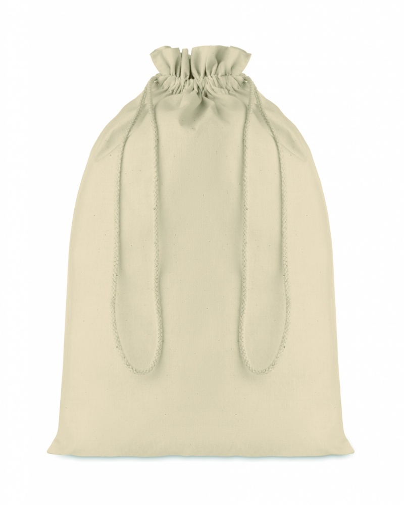 Logo trade promotional item photo of: Large Cotton draw cord bag 30 x 47 cm