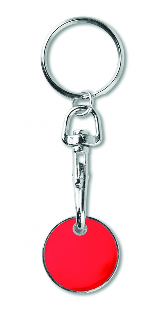 Logotrade business gift image of: Key ring token (€uro token)