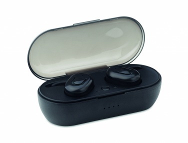 Logotrade business gifts photo of: TWS earbuds with charging box