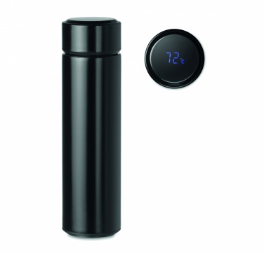 Logo trade promotional gifts picture of: Bottle with touch thermometer