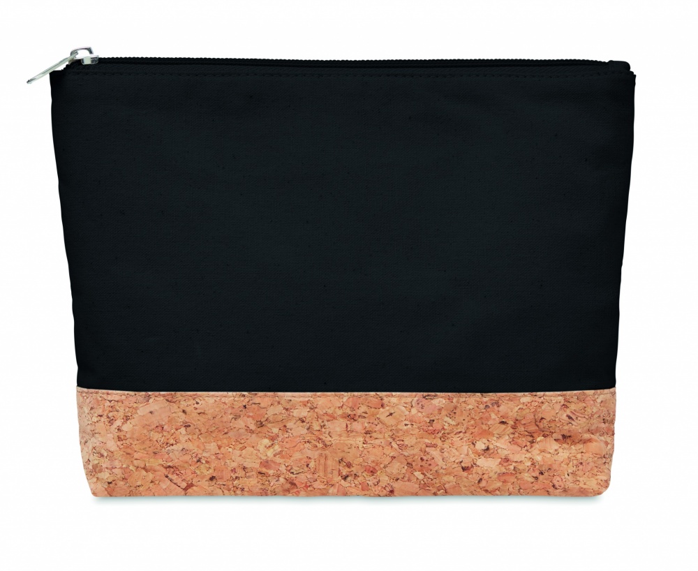 Logotrade promotional merchandise photo of: Cork & cotton cosmetic bag