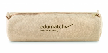 Logo trade business gifts image of: Cotton Pencil case  320 gr/m²