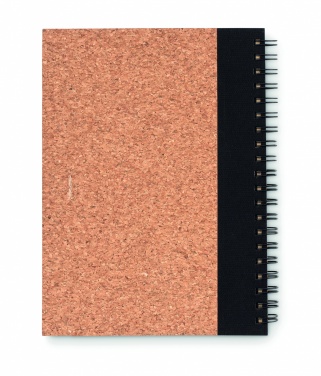 Logo trade advertising product photo of: Cork notebook with pen