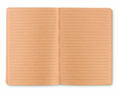 Logotrade promotional giveaway image of: A5 cork notebook 96 lined