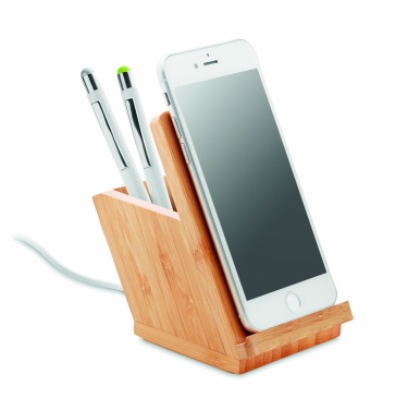 Logotrade corporate gift picture of: Wireless charger pen holder 5W BAICOI