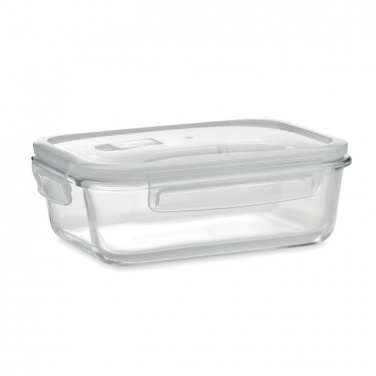 Logo trade advertising product photo of: Glass lunchbox & PP lid 900ml