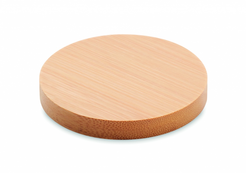 Logotrade promotional gift picture of: Bamboo bottle opener/ coaster DAKAI