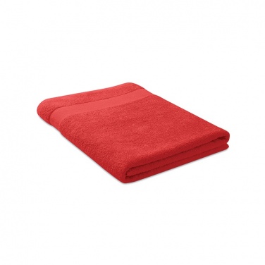 Logo trade corporate gifts image of: Towel organic cotton 180x100cm