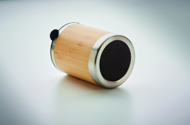 Logotrade advertising products photo of: Tumbler in bamboo cover 250ml