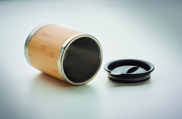 Logotrade business gift image of: Tumbler in bamboo cover 250ml