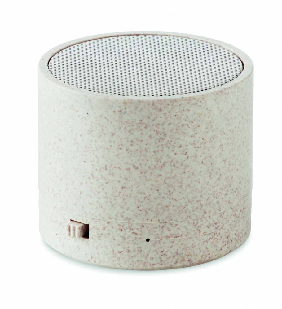 Logotrade advertising product image of: 3W speaker in wheat straw/ABS