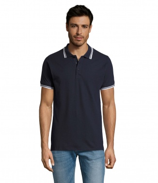 Logo trade corporate gift photo of: PASADENA men polo 200g